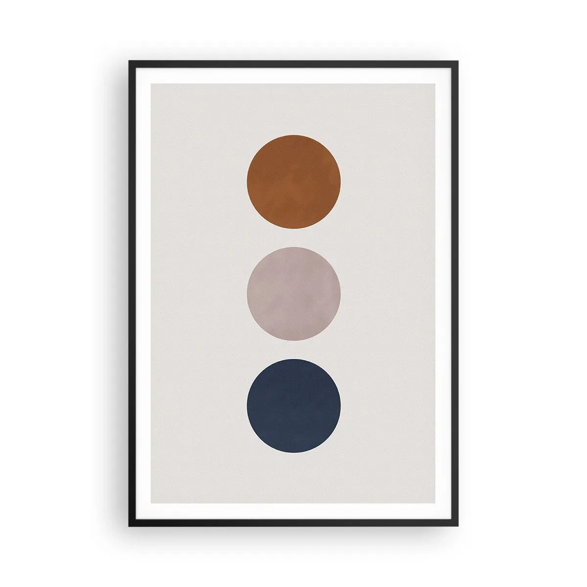 Poster în ramă neagră - Simbol de excelență - 70x100 cm