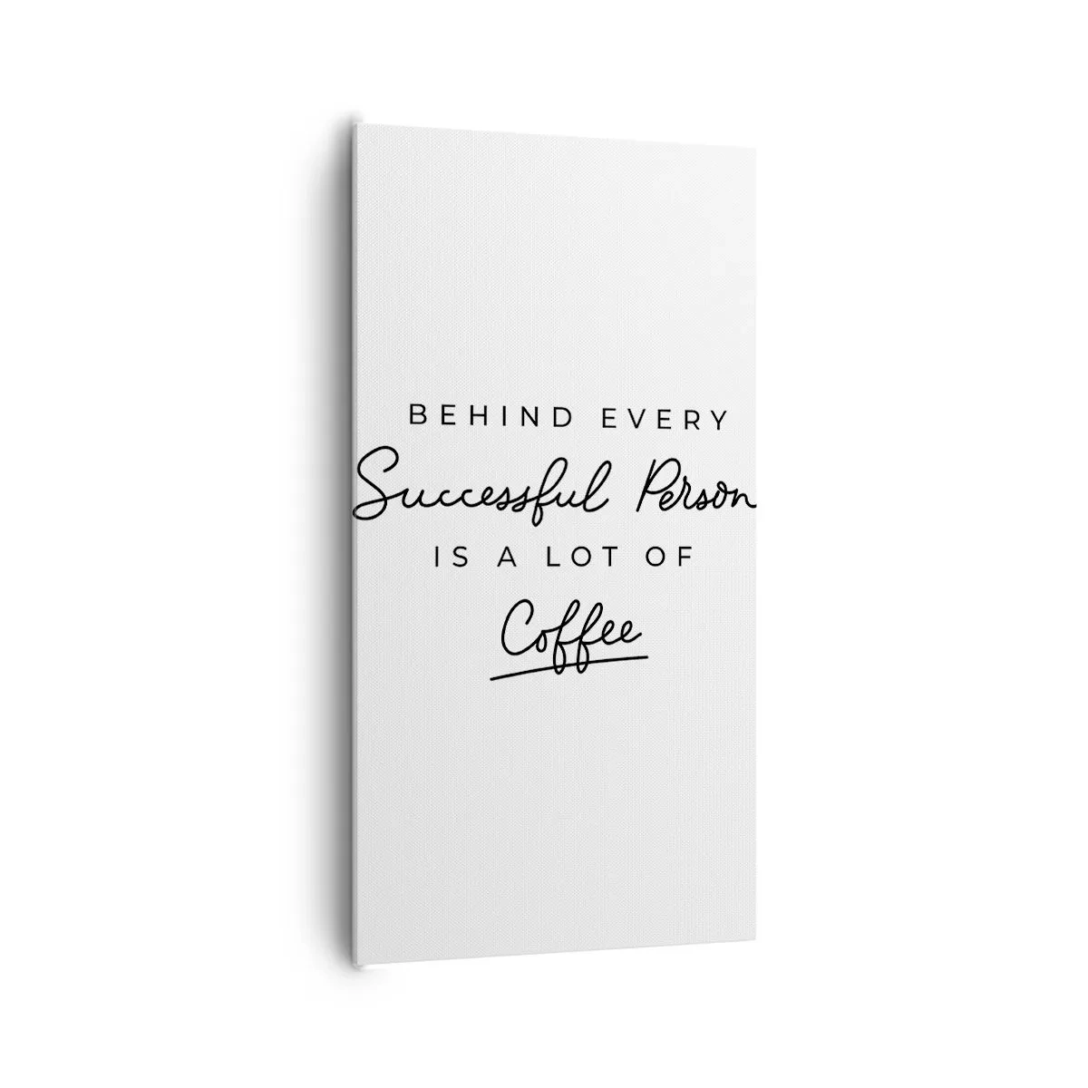 Tablou pe pânză - Secretul succesului - 65x120 cm