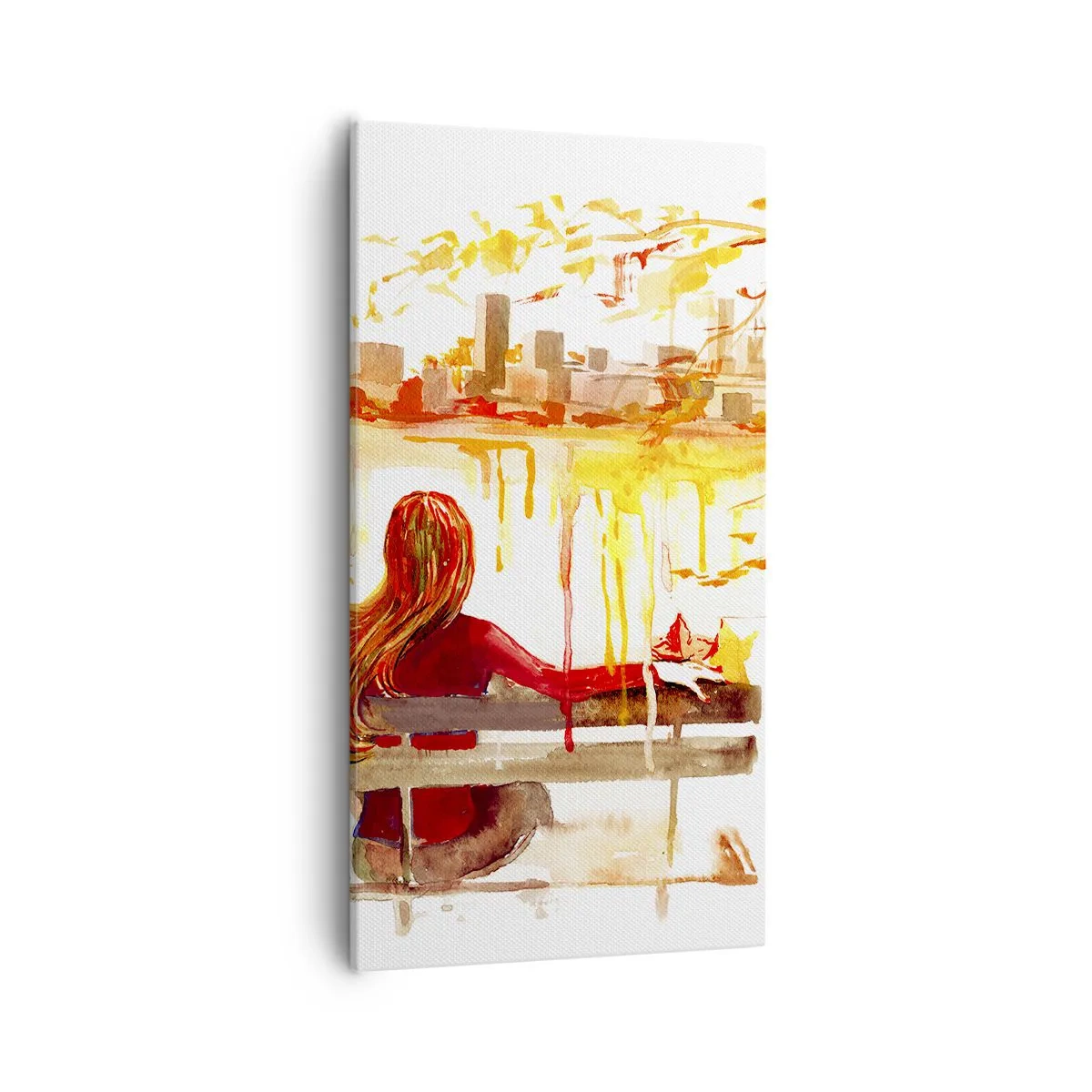 Tablou pe pânză - Un moment de reflecție - 55x100 cm