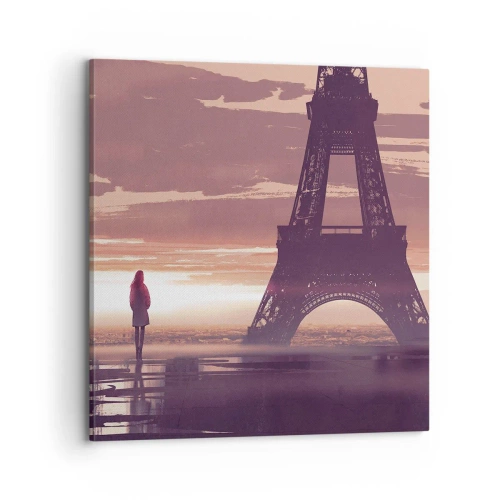 Tablou pe pânză - Doar ele două - 70x70 cm