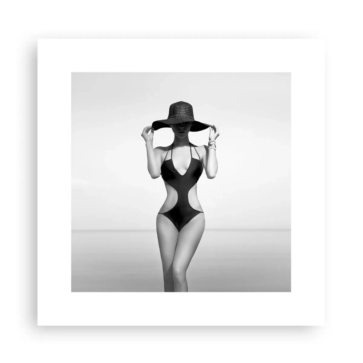 Poster - Numele meu este: Eleganța - 30x30 cm