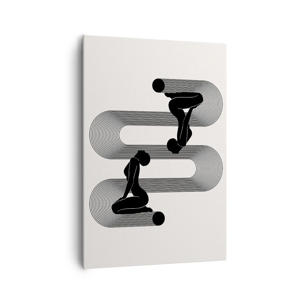 Tablou pe pânză - Simetrie senzuală - 70x100 cm