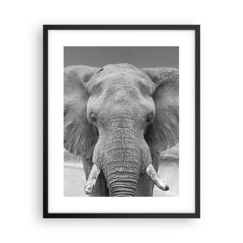 Poster în ramă neagră - Bun venit în lumea mea - 40x50 cm