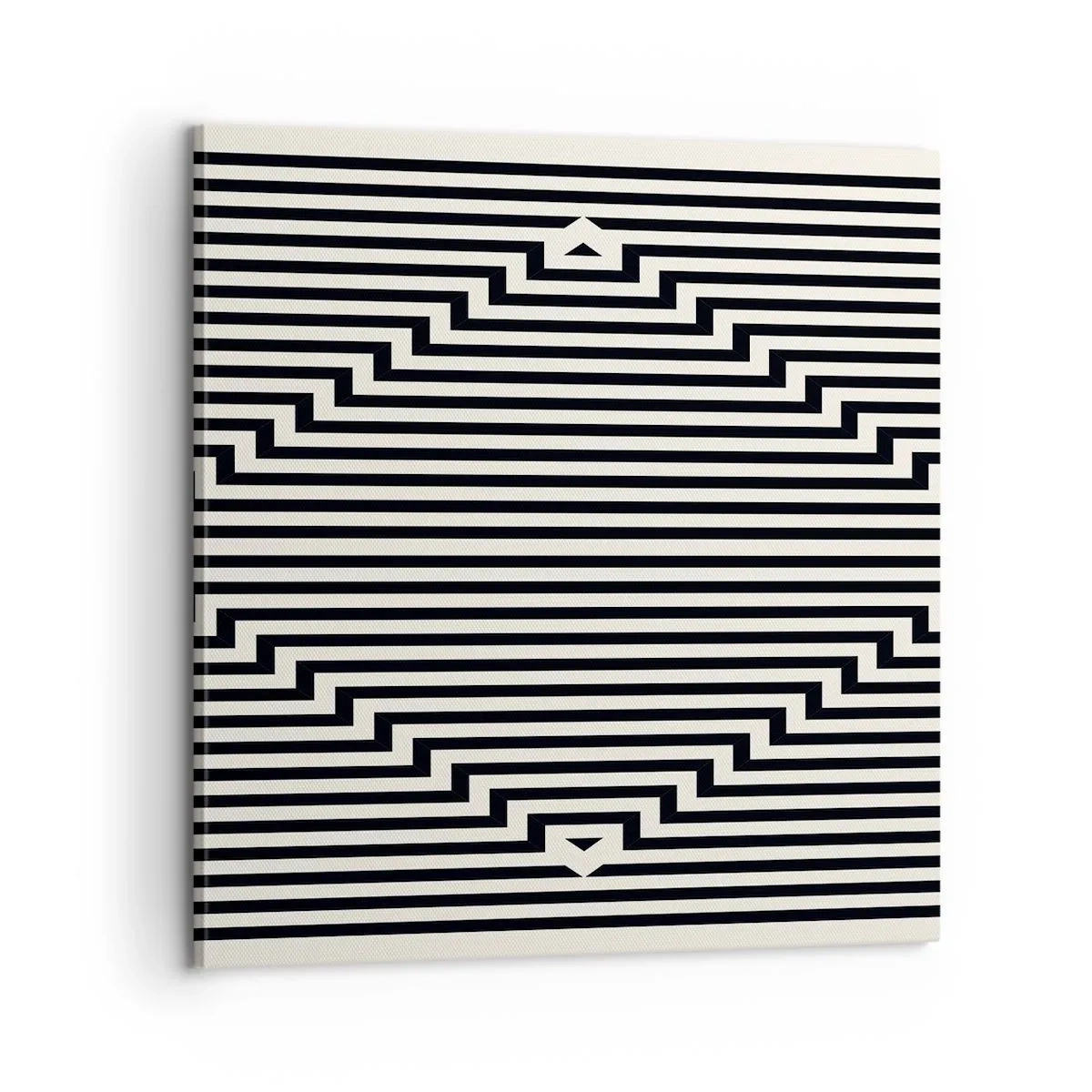 Tablou pe pânză - Iluzie geometrică - 60x60 cm