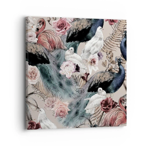 Tablou pe pânză - În grădina palatului - 30x30 cm