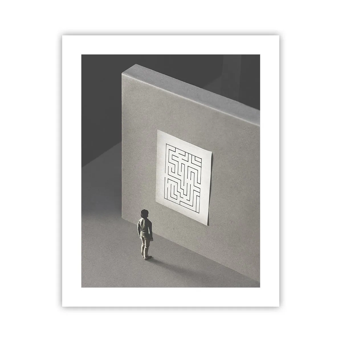 Poster - Dar unde sunt? - 40x50 cm