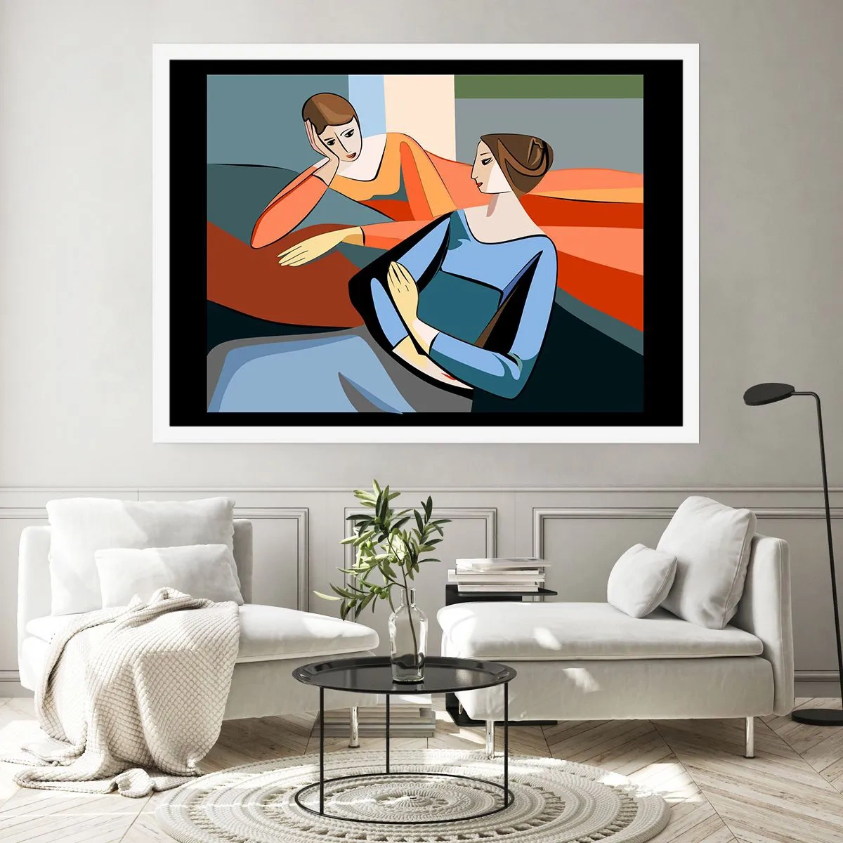 Poster - Un moment de confidențe - 91x61 cm