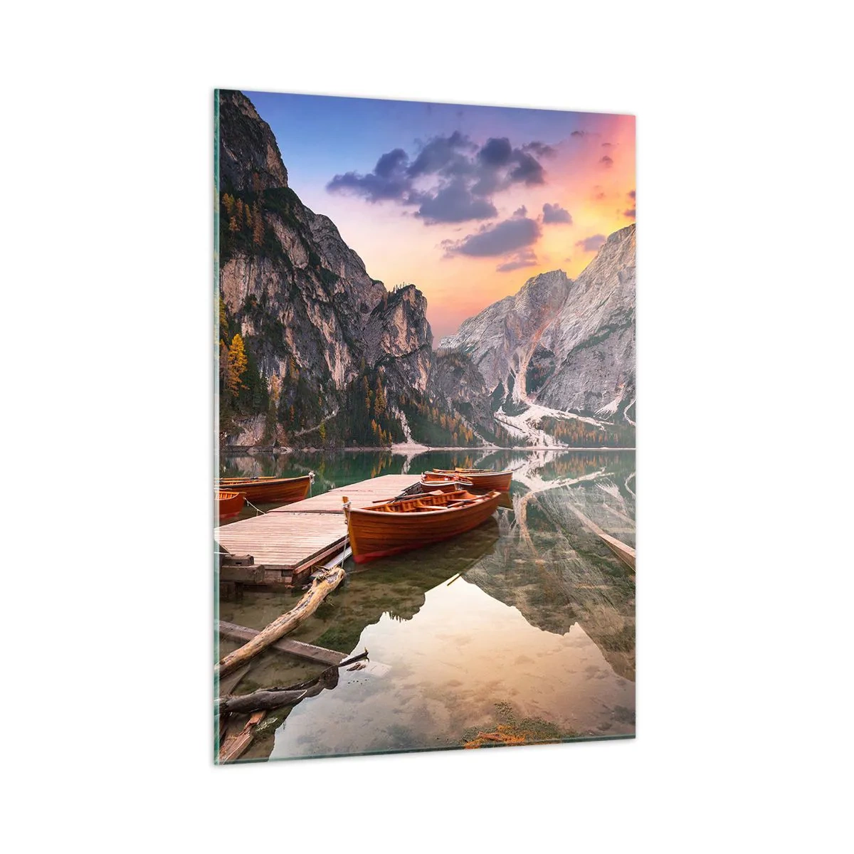 Tablou pe sticlă - Promisiunea zilei - 50x70 cm