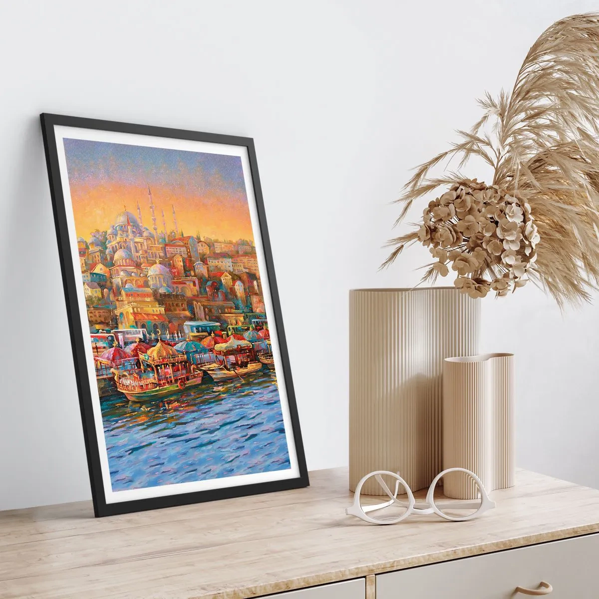 Poster în ramă neagră - O poveste din Istanbul - 61x91 cm