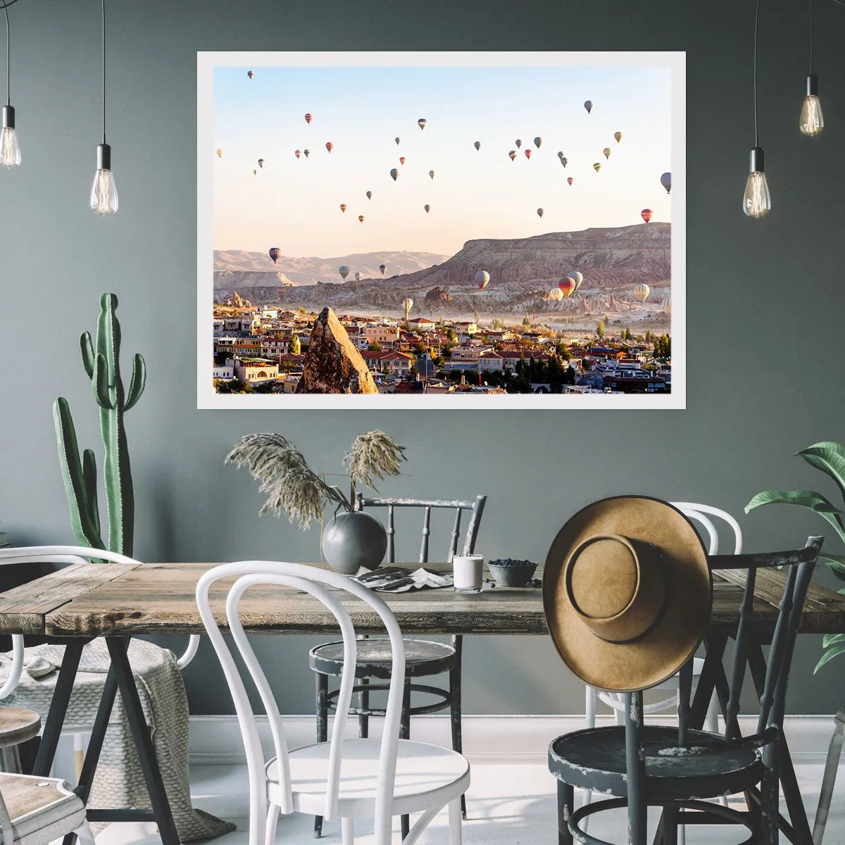 Poster - Ca niște nave pe cer - 91x61 cm