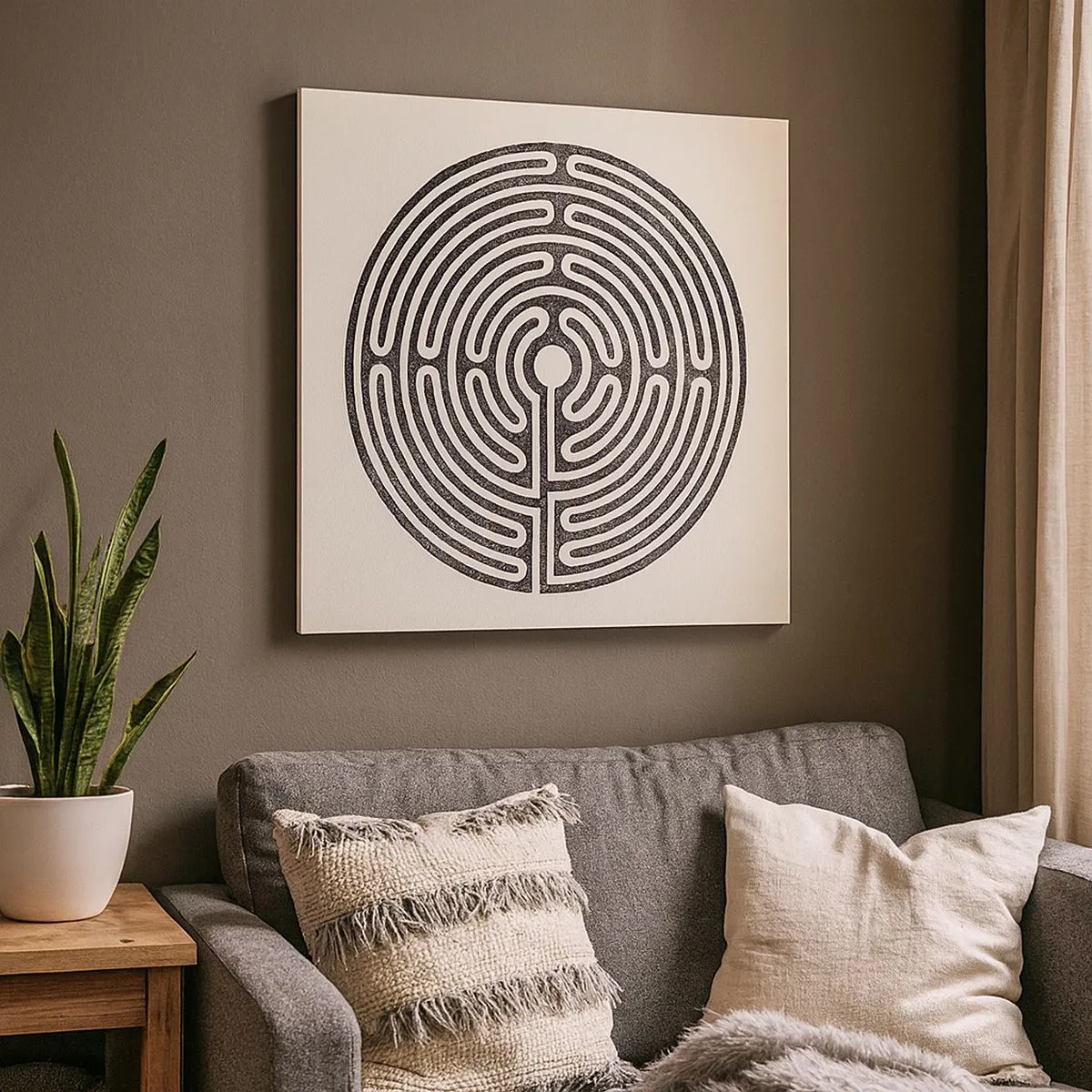 Tablou pe pânză - Ordine secretă - 30x30 cm