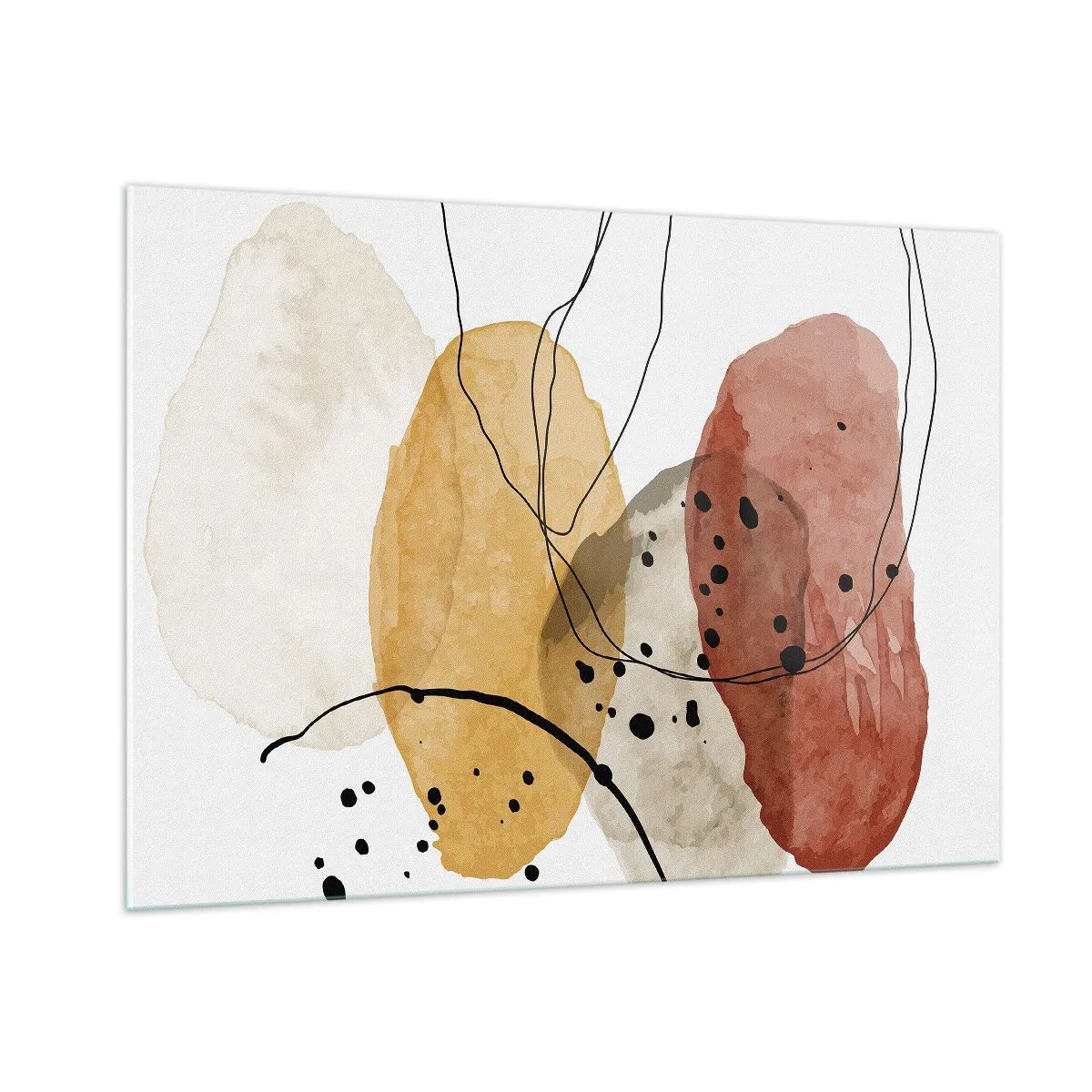 Tablou pe sticlă - Ca aerul, limpezi și ușoare - 100x70 cm