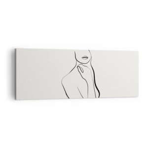 Tablou pe pânză - Val de melancolie - 140x50 cm