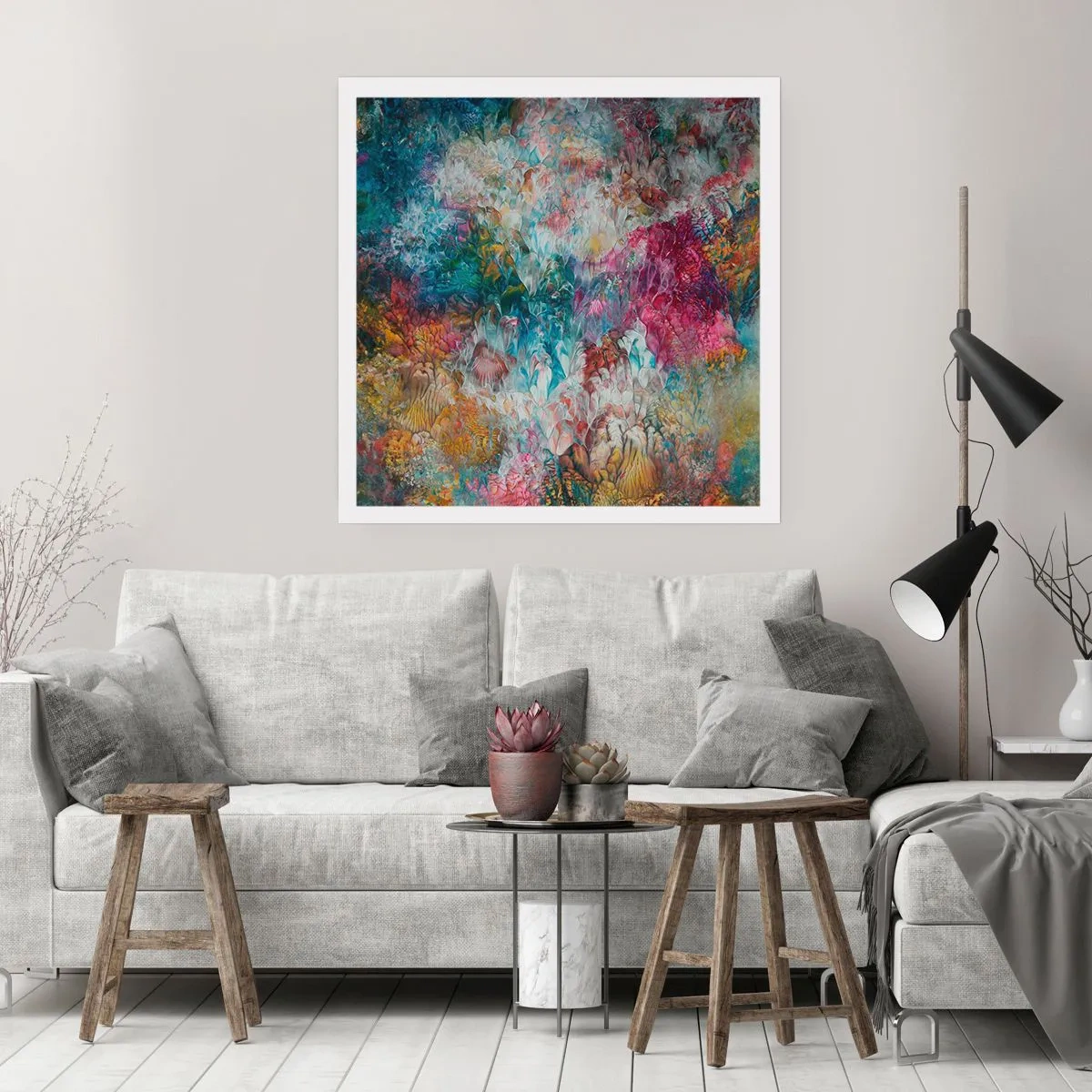 Poster - În plină înflorire - 40x40 cm