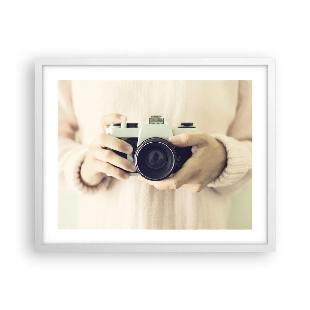 Poster în ramă albă - Pentru a vedea mai multe... - 50x40 cm