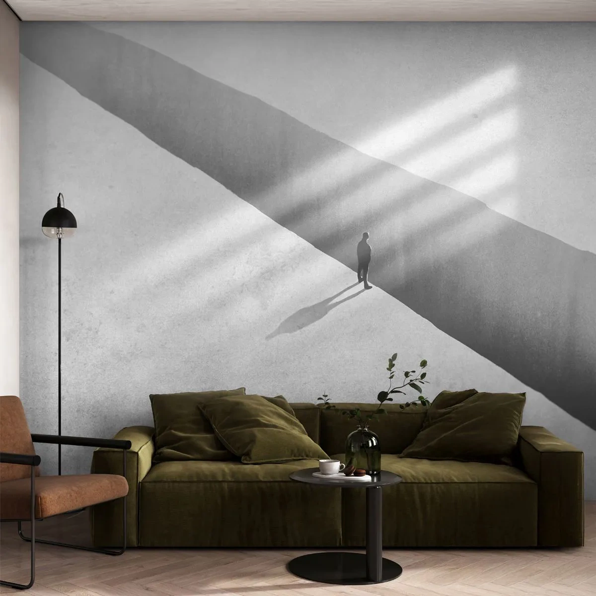 Tapet Standard Eco - Obiectiv clar - Abis, Minimalism, Om - 150x105 cm