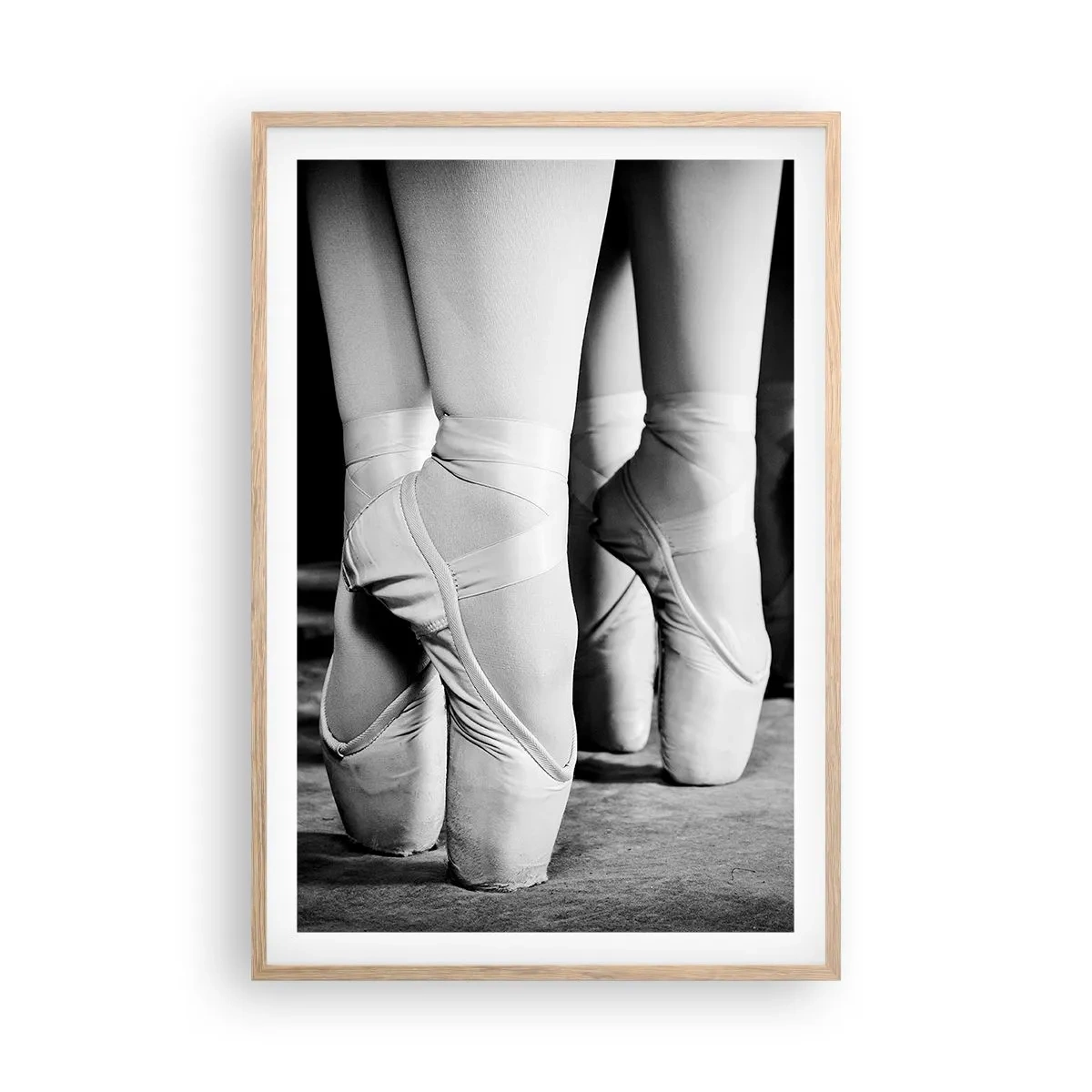 Poster în ramă de stejar deschis - Împreună, elegant - 61x91 cm