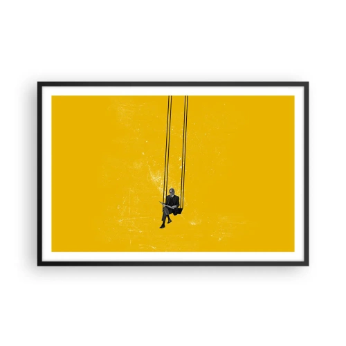 Poster în ramă neagră - O zi ca oricare alta - 91x61 cm