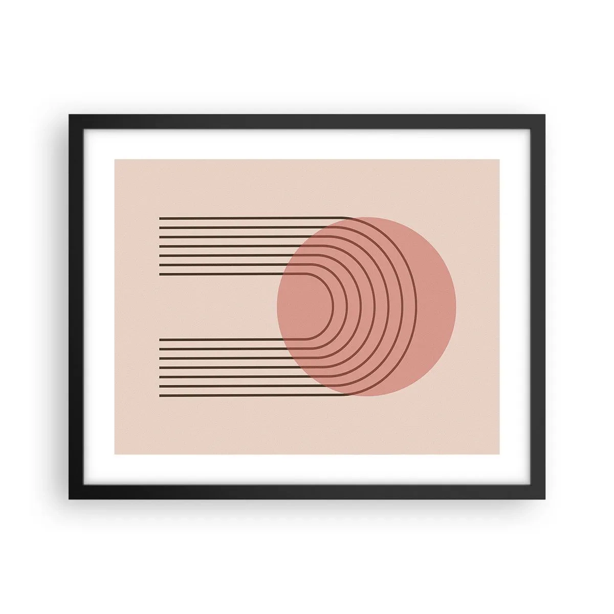 Poster în ramă neagră - Atracție irezistibilă - 50x40 cm