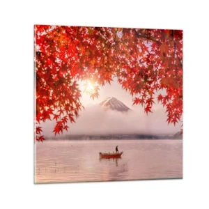 Tablou pe sticlă - În stil japonez - 70x70 cm