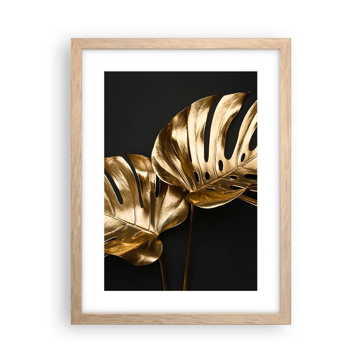 Poster în ramă de stejar deschis - Comorile naturii - 30x40 cm