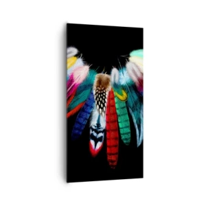 Tablou pe pânză - Colier indian - 65x120 cm