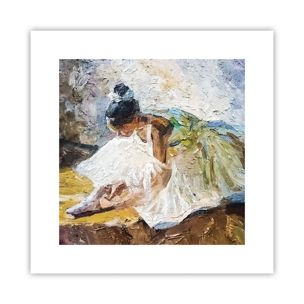 Poster - Dintr-un tablou de Degas - 30x30 cm