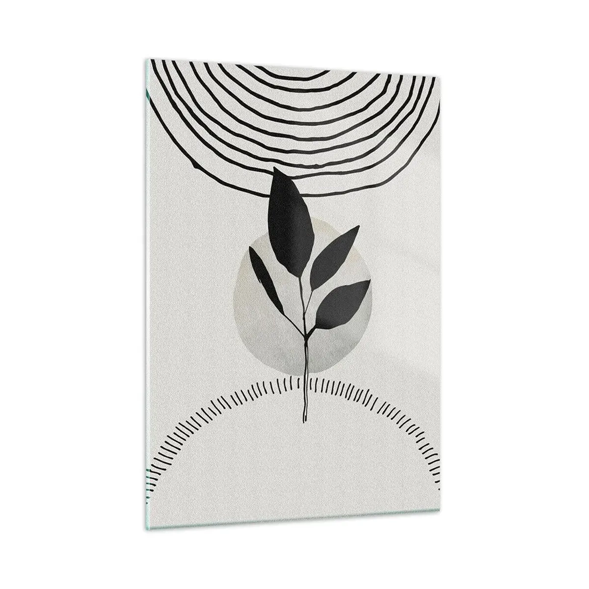 Tablou pe sticlă - Compoziție: ritualurile naturii - 50x70 cm