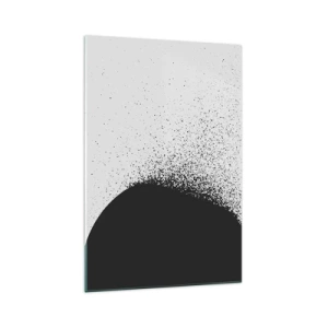 Tablou pe sticlă - Mișcarea particulelor - 70x100 cm