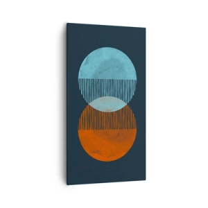 Tablou pe pânză - Fantezie astronomică - 55x100 cm
