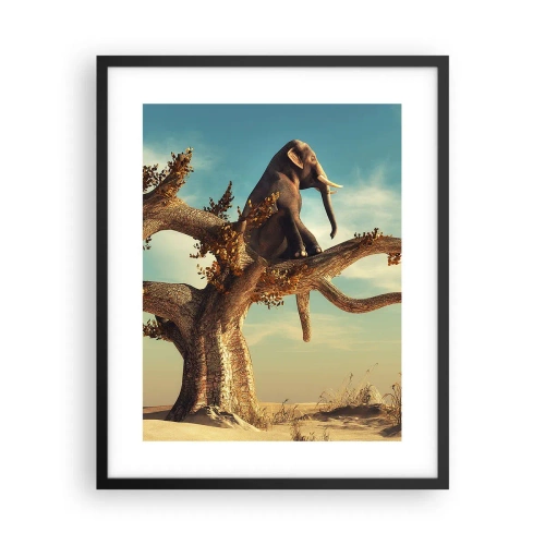 Poster în ramă neagră - Un nou punct de vedere - 40x50 cm