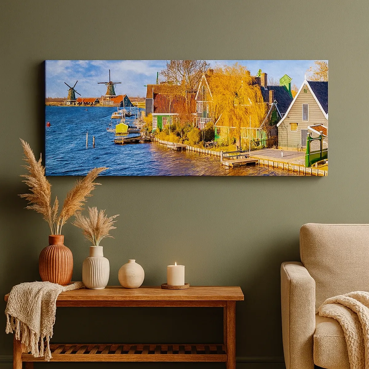 Tablou pe pânză - Neschimbat de secole - 30x30 cm