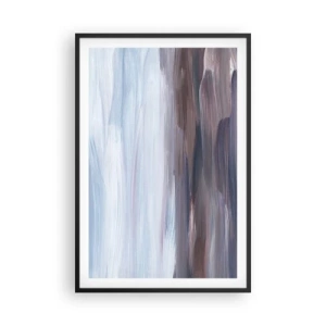 Poster în ramă neagră - Elemente: apă - 61x91 cm