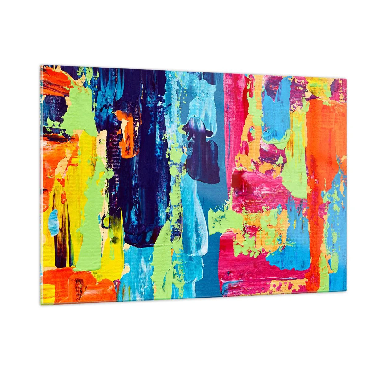 Tablou pe sticlă - Viața este frumoasă! - 120x80 cm