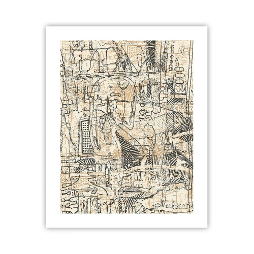 Poster - Așteaptă să fie descifrat - 40x50 cm