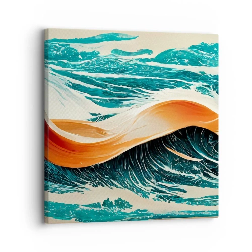 Tablou pe pânză - Visul unui surfer - 30x30 cm