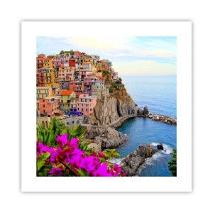 Poster - Un oraș care râde - 40x40 cm