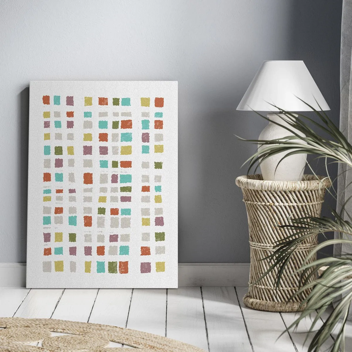 Tablou pe pânză - Joc necunoscut - 55x100 cm