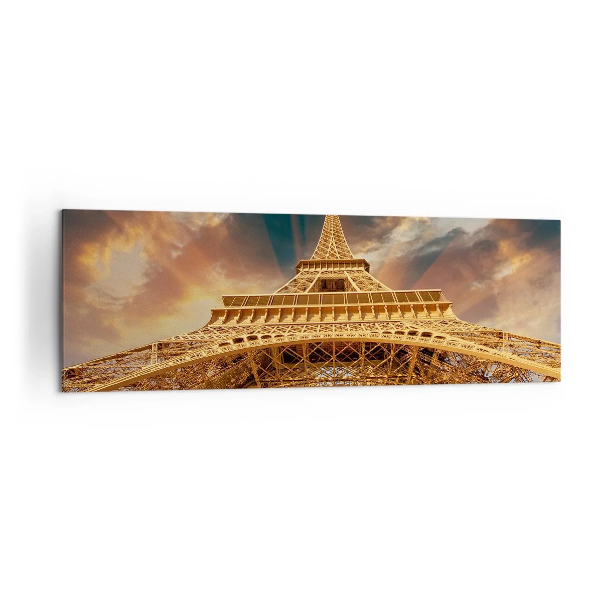 Tablou pe pânză - Cum a ajuns omenirea la cer - 160x50 cm