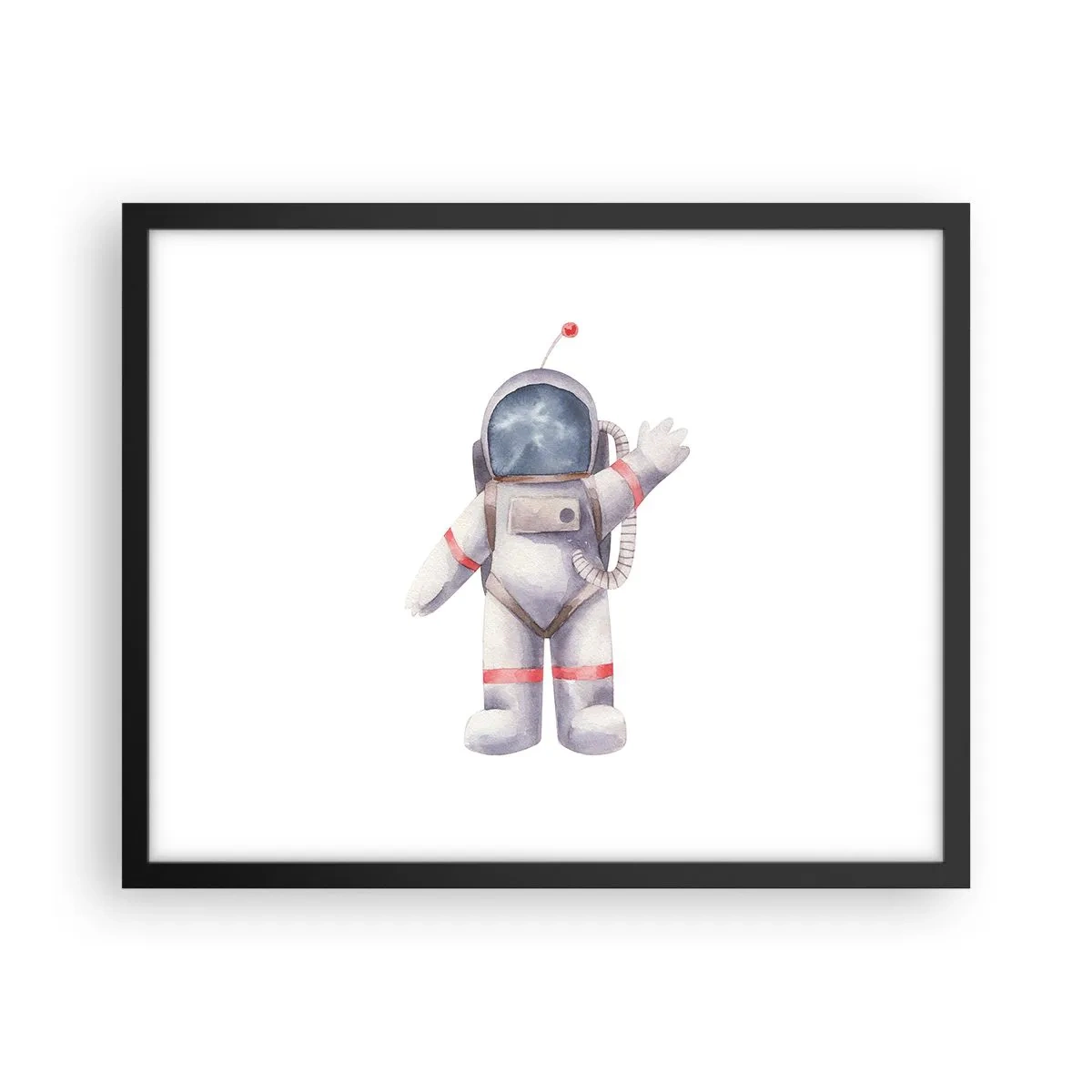 Poster în ramă neagră - Pe curând! - 50x40 cm