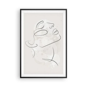 Poster în ramă neagră - Schiță de vis - 61x91 cm