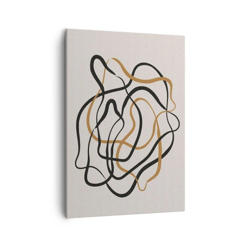 Tablou pe pânză - Totul s-a încurcat - 50x70 cm