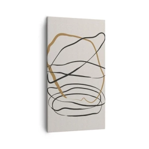 Tablou pe pânză - Compoziție - Dans posesiv - 45x80 cm