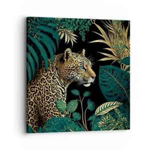Tablou pe pânză - Domnitorul junglei - 30x30 cm