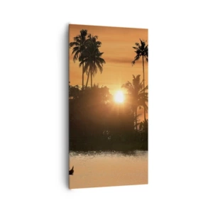 Tablou pe pânză - Timp de relaxare - 65x120 cm