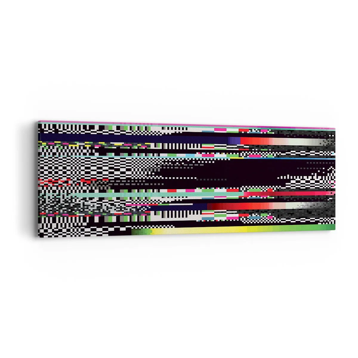 Tablou pe pânză - Imaginea controlată a realității - 90x30 cm