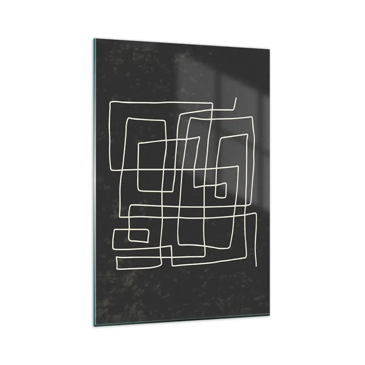 Tablou pe sticlă - Nu atât de simplu - 80x120 cm