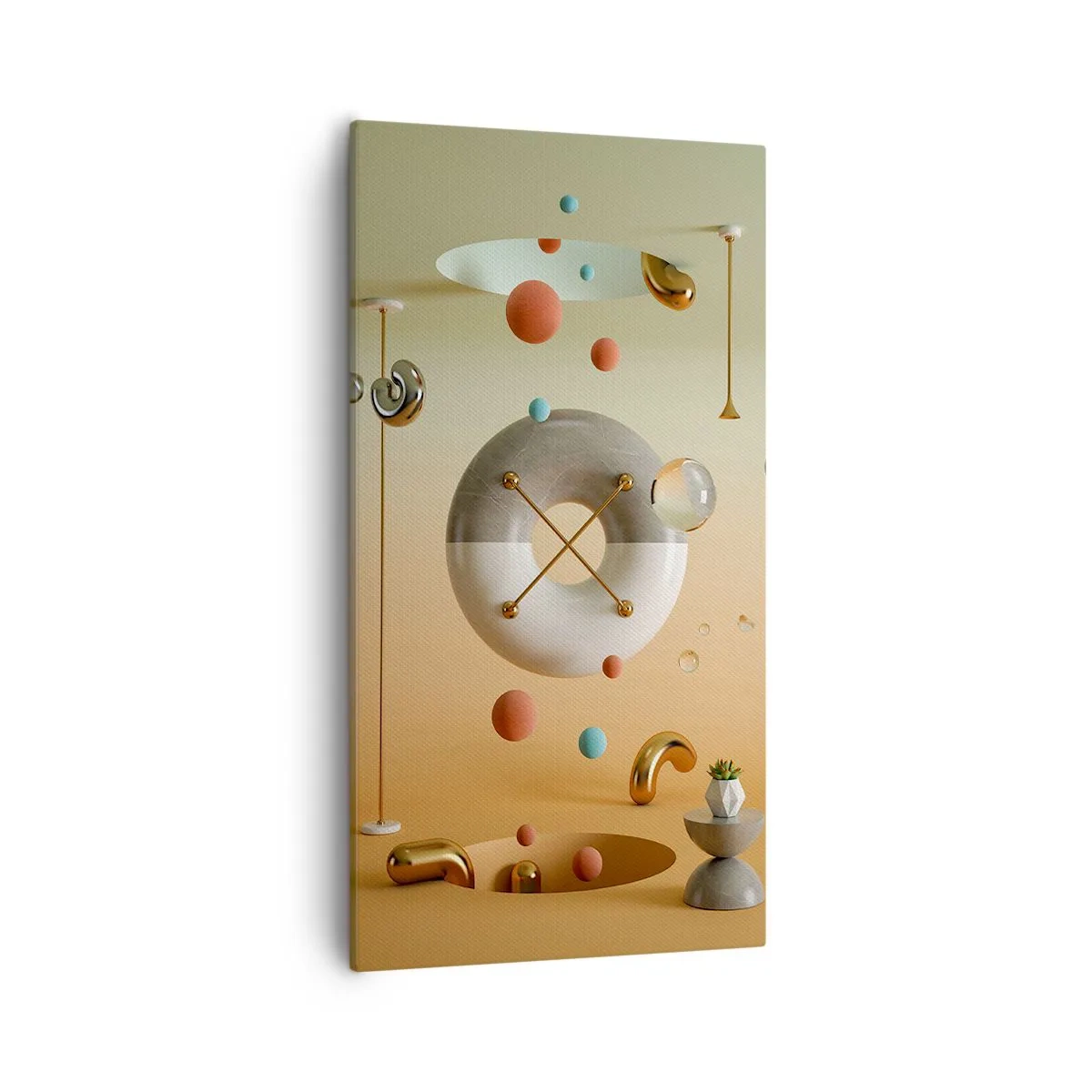 Tablou pe pânză - Orice se poate întâmpla - 55x100 cm