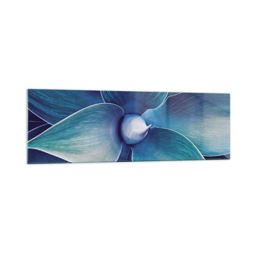 Tablou pe sticlă - A furat albastrul de la cer - 160x50 cm
