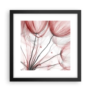 Poster în ramă neagră - Înainte de plecare - 30x30 cm